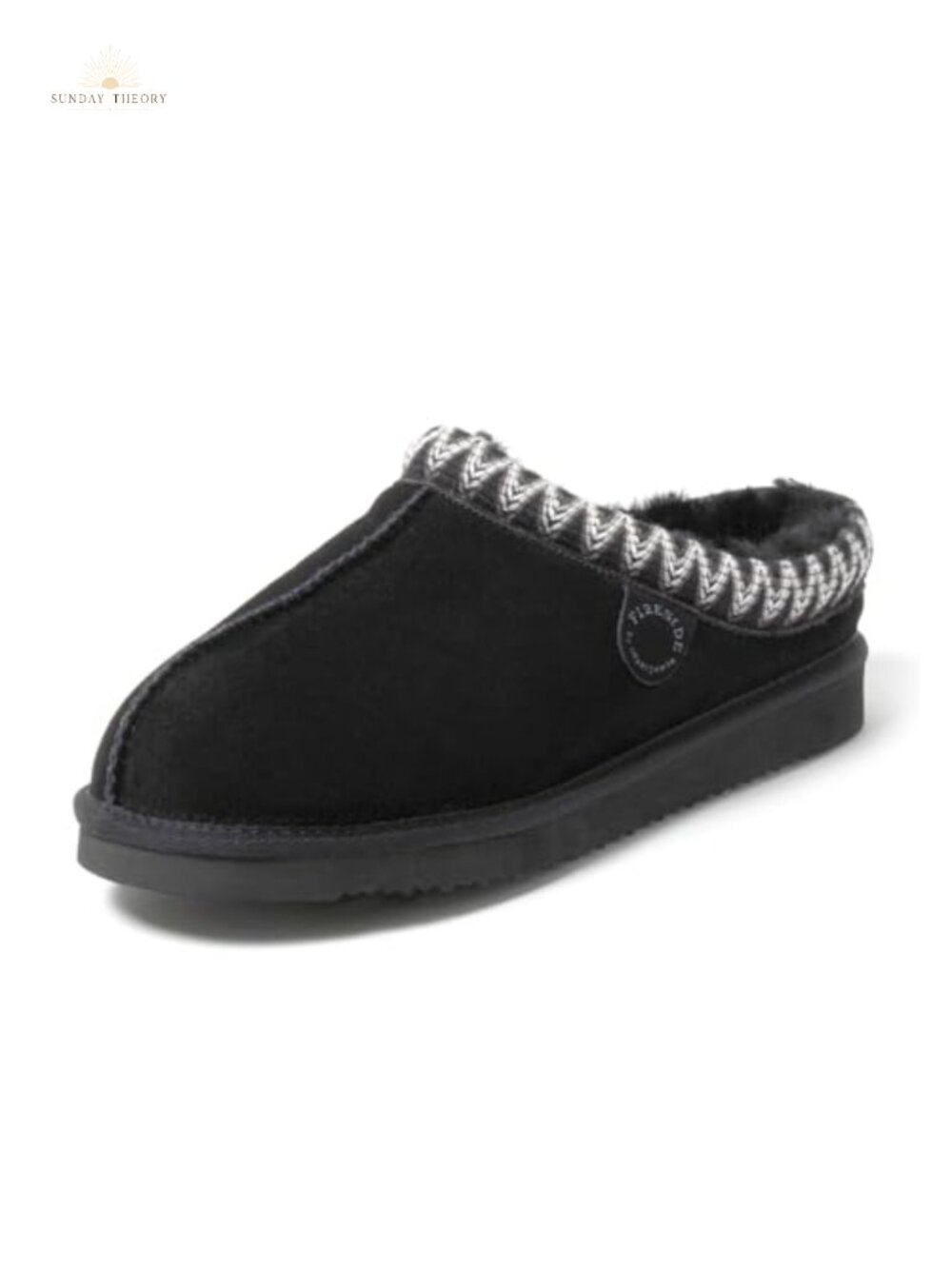 Grafton Genuine Shearling Indoor/Outdoor Clog Slipper Memory Foam Men's